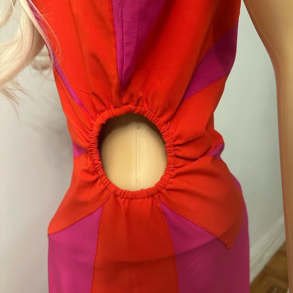 Chic Fuchsia Dress by ChicMe. Size XL - Picture 11 of 12